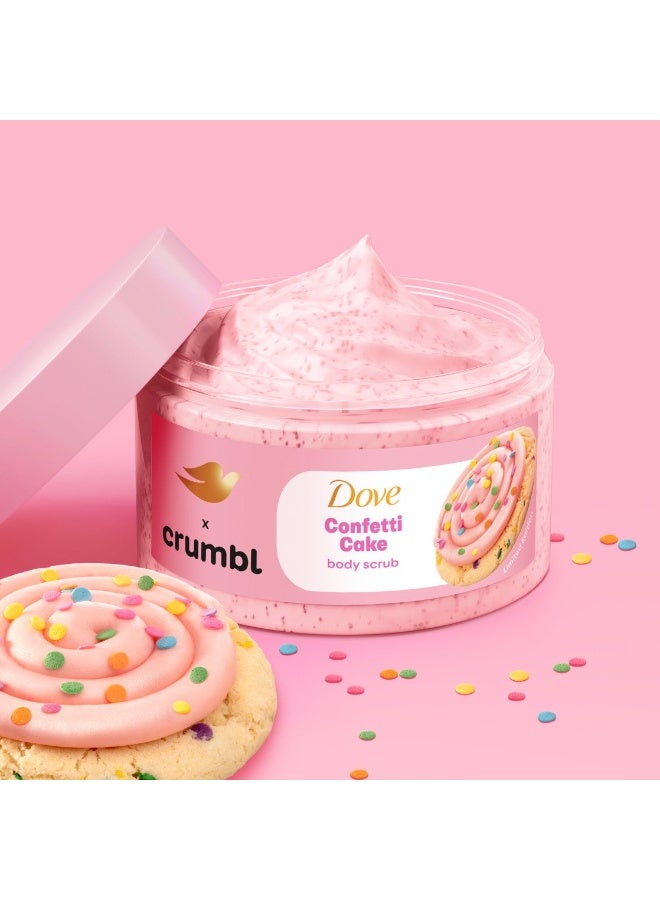 Dove X Crumbl Body Scrub Confetti Cake 15 oz - Image 2